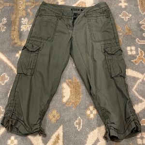Size 2 The Limited Green Cargo Shorts